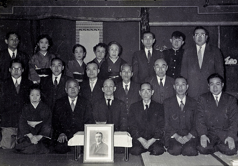 山田商店当時の社長・故山田元次郎氏の法要