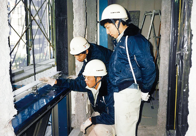 現場実習中 境昭博