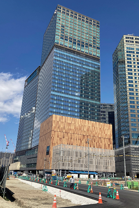 工事中のうめきた(2期地区)